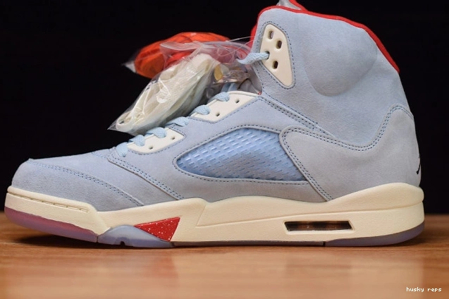 Husky Ice Room Air CI1899-400 Trophy Jordan Blue 5 JSP x 0729